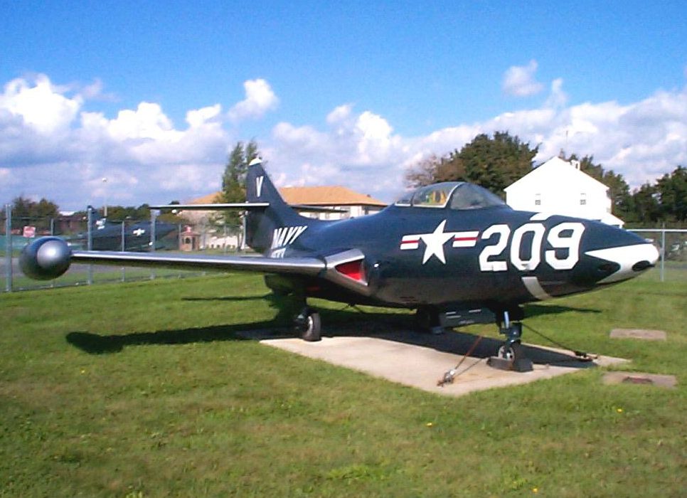 123050, Grumman F9F-2 Panther
